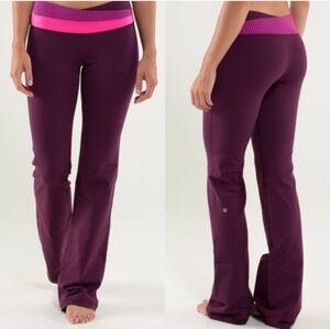 Lululemon Astro Pants In Plum Raspberry Glo Size 6